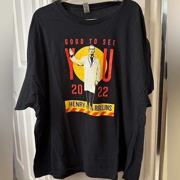 Gildan Other - Henry Rollins Tour T-Shirt sz 3XL